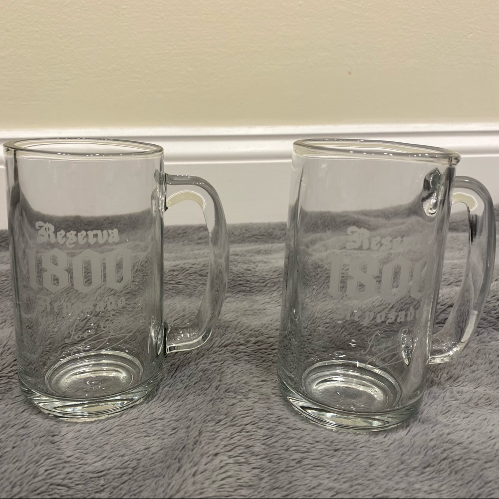 Jose Cuervo Reserva 1800 Reposado Beer Mugs